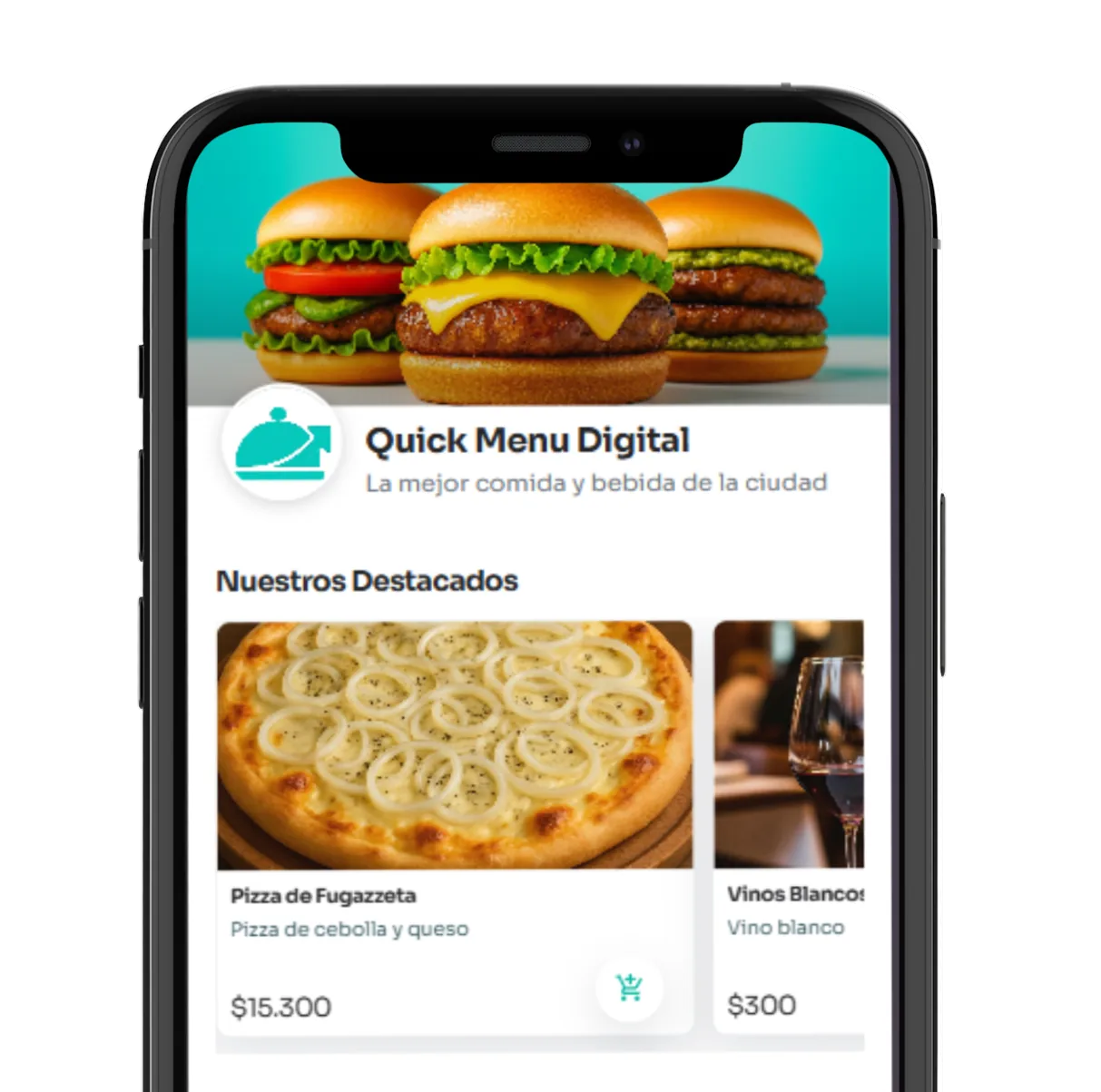 QuickMenú Digital — gestión de pedidos y comandas digitales en el celular